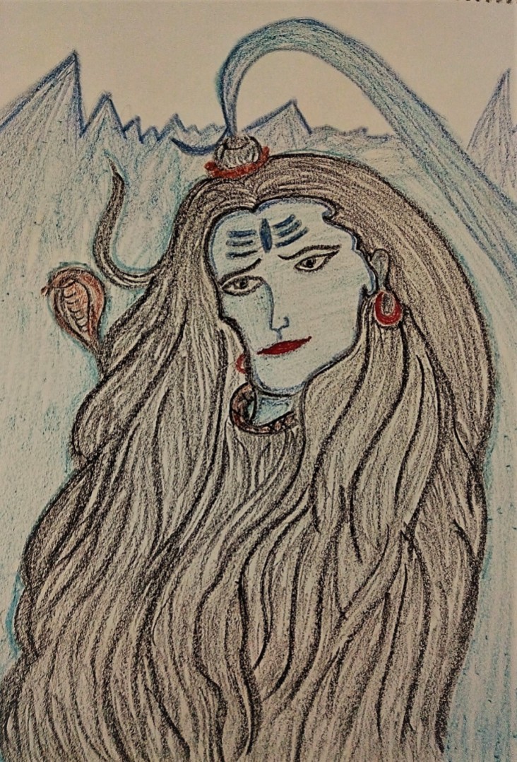 Shiva on Himalayas
